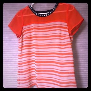 Metaphor sheer shirt